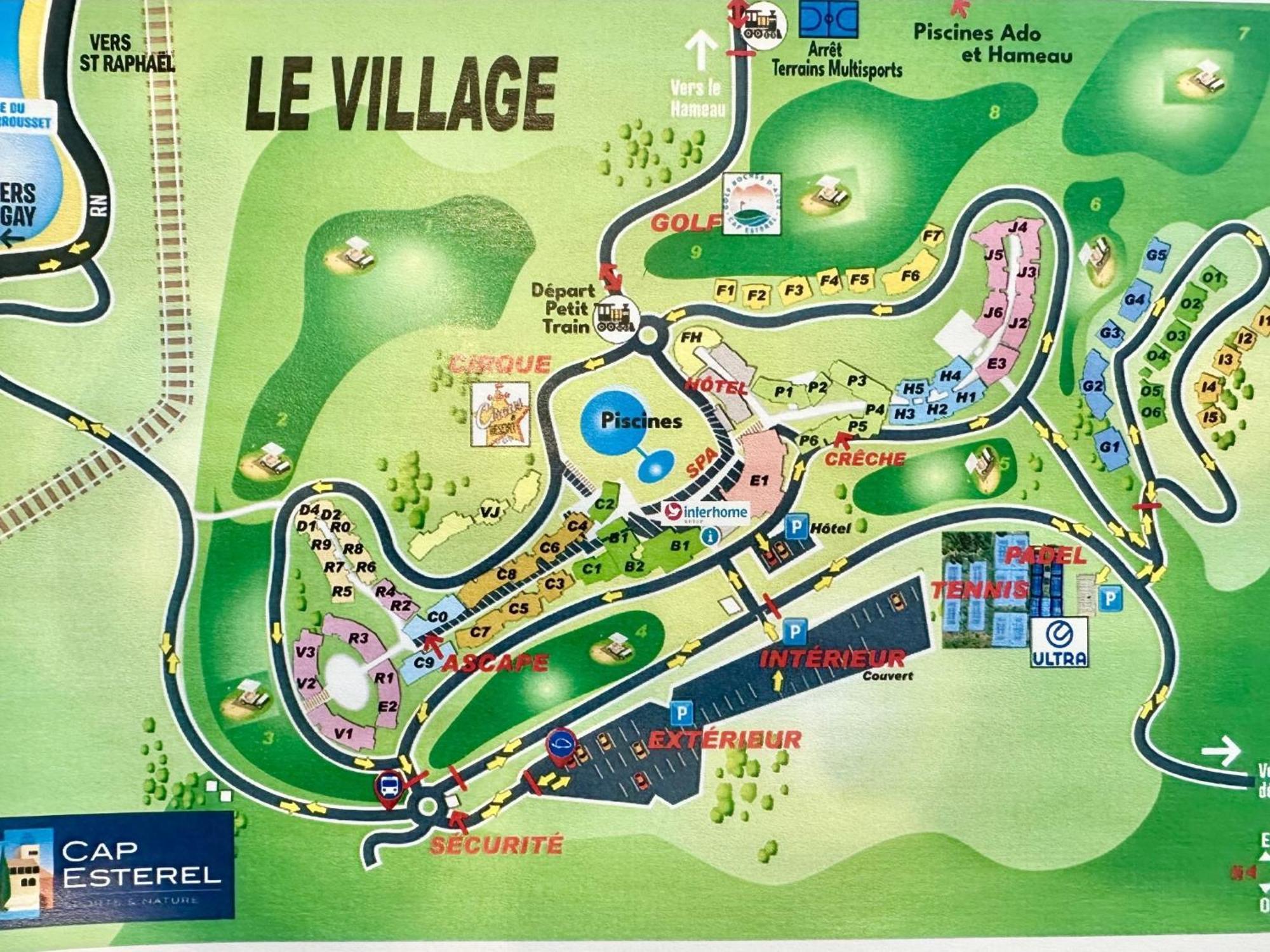 Saint-Raphaël Apartment Village Cap Esterel - L'Esquinade-31 By Interhome מראה חיצוני תמונה